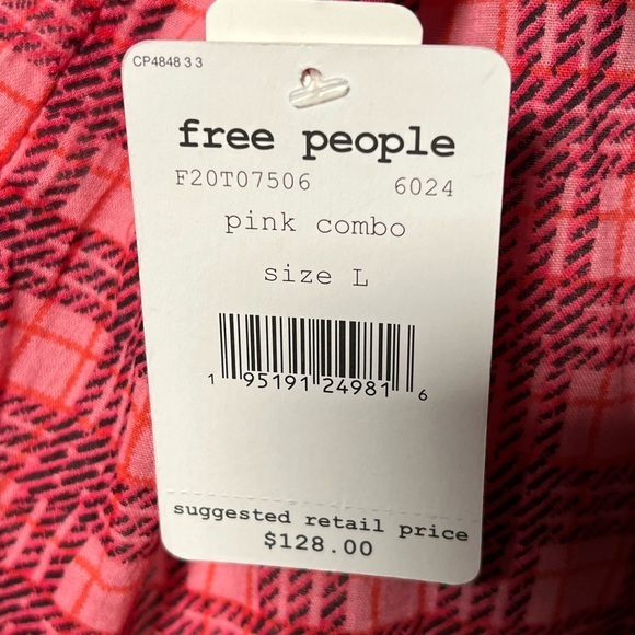 NWT Free People One Top- large - Picture 8 of 8